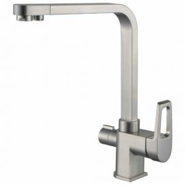 Смеситель для кухонной мойки ZORG Sanitary ZR 334 YF-SATIN_