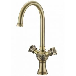 Смеситель для кухонной мойки ZORG Antic A 2004K-BR_