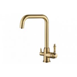 Смеситель для кухни ZORG Steel HammerSH 725 BRONZE_