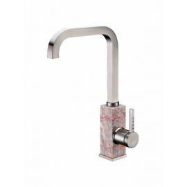 Смеситель для кухонной мойки ZORG Stone ZR 370 Y ROSSO NICKEL_