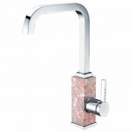 Смеситель для кухонной мойки ZORG Stone ZR 370 Y ROSSO_