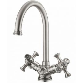 Смеситель для кухонной мойки ZORG Antic A 6002K-SL_
