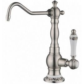Смеситель для кухонной мойки ZORG Stone ZR 01 NICKEL_