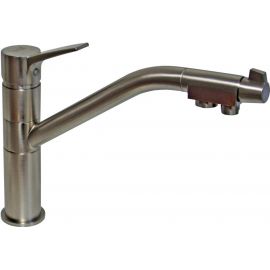 Смеситель для кухонной мойки ZORG Sanitary ZR 401 KF  SATIN_