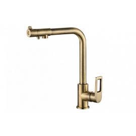 Смеситель для кухни ZORG Steel HammerSH 572 BRONZE_