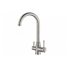 Смеситель для кухни ZORG Steel HammerSH 763 INOX_