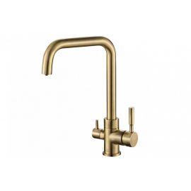 Смеситель для кухни ZORG Steel HammerSH 715 BRONZE_