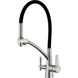 Смеситель для кухонной мойки ZORG Sanitary ZR 338-6 YF SATIN_