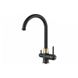 Смеситель для кухни ZORG Steel HammerSH 763 BLACK BR_