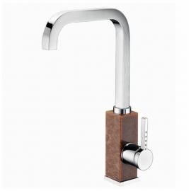 Смеситель для кухонной мойки ZORG Stone ZR 370 Y beije_