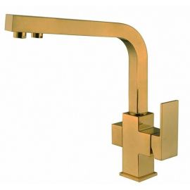 Смеситель для кухонной мойки ZORG Sanitary ZR 311 YF-PVD BRONZE_