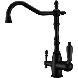 Смеситель для кухонной мойки ZORG Sanitary ZR 312 YF-33-BLACK_