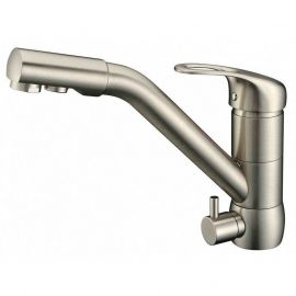 Смеситель для кухонной мойки ZORG Sanitary ZR 400 KF-12 SATIN_