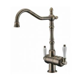 Смеситель для кухонной мойки ZORG Sanitary ZR 326 YF ANTIQUE_