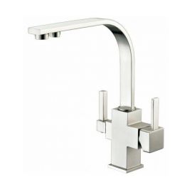 Смеситель для кухонной мойки ZORG Sanitary ZR 332 YF NICKEL_