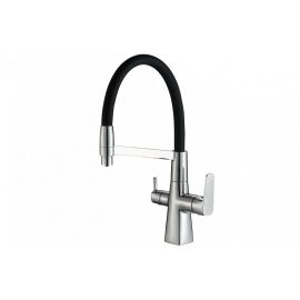 Смеситель для кухни ZORG Steel HammerSH 818-6 CR_
