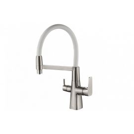 Смеситель для кухни ZORG Steel HammerSH 818-8 SATIN_
