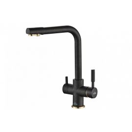 Смеситель для кухни ZORG Steel HammerSH 552 BLACK BR_