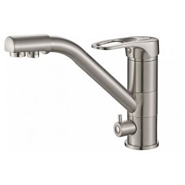 Смеситель для кухни ZORG Steel HammerSH 321 SATIN_