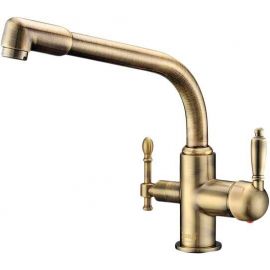 Смеситель для кухонной мойки ZORG Sanitary ZR 319 YF-33 BR_