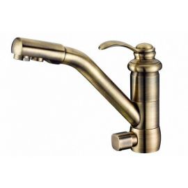 Смеситель для кухонной мойки ZORG Sanitary ZR 400 KF-47-BR_