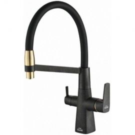 Смеситель для кухни ZORG Steel HammerSH 818-6 BLACK BR_