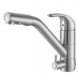 Смеситель для кухонной мойки  KAISER Safira 15066-5 Silver_