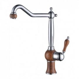 Смеситель для кухонной мойки  KAISER Wood 61033_