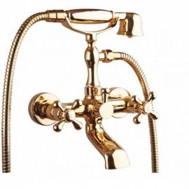 Смеситель для ванны с душем KAISER Carlson Style 44222-3/44223-3 GOLD_