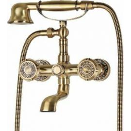 Смеситель для ванны с душем Bronze de Luxe 10119_
