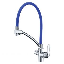 Смеситель для кухонной мойки Lemark Comfort LM3070C-Blue_