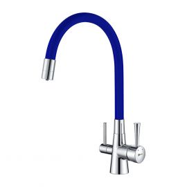 Смеситель Lemark Comfort LM3075C-Blue для кухни  с подключением к фильтру с питьевой водой_