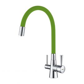 Смеситель Lemark Comfort LM3075C-Green для кухни  с подключением к фильтру с питьевой водой_