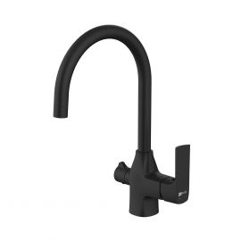 Смеситель для кухни с подключением к фильтру Lemark Ursus LM7261BL_