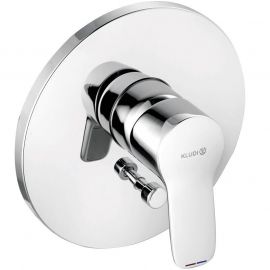 Смеситель для ванны с душем Kludi Pure Easy 374190565, хром_