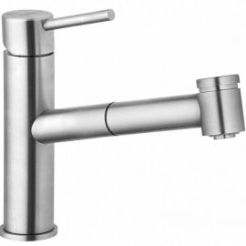 Смеситель для кухни Kludi Steel 44851F860, нержавеющая сталь_