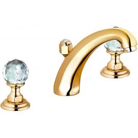 Смеситель для раковины Kludi Adlon 5104345G4, золото_