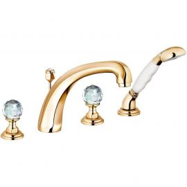Смеситель на борт ванны Kludi Adlon 5152445G4, золото_