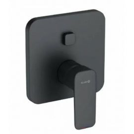 Смеситель для ванны с душем Kludi Pure&Style 406593975, черный_