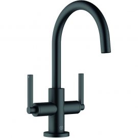 Смеситель для раковины Kludi Nova Fonte Puristic 201183915, черный матовый_