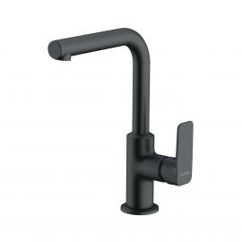 Смеситель для раковины Kludi Pure and Style 400243975, черный матовый_