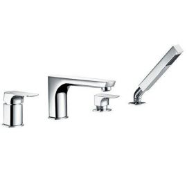 Смеситель на борт ванны, 4 отверстия WasserKRAFT Salm 2755_