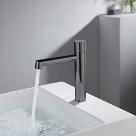 Смеситель для раковины Vincea Desire VBF-1D3GM, вороненая сталь_