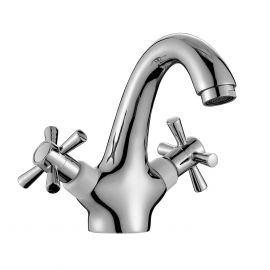 Смеситель для раковины DECOROOM DR51011-White_
