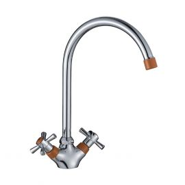 Смеситель для кухни DECOROOM DR51028-Orange_