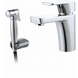 Смеситель для раковины с гигиеническим душем D&K Berlin Freie DA1432601_