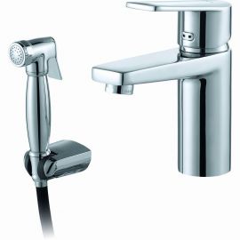 Смеситель для раковины с гигиеническим душем D&K Rhein Lessing DA1322601_