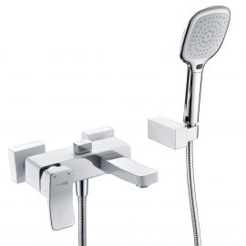 Смеситель для ванны WasserKRAFT Aller 1061WHITE_
