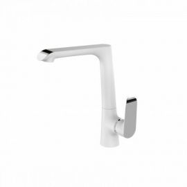 Смеситель для кухонной мойки WeltWasser WW MX BONN 306 WT хром/белый_