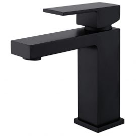 Смеситель ABBER Daheim AF8210B для раковины, черный матовый_